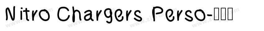 Nitro Chargers Perso字体转换